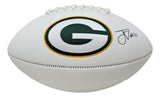 Jordan Love Signed Green Bay Packers Logo Football BAS ITP