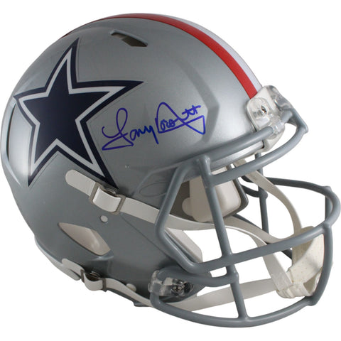 Tony Dorsett Autographed Dallas Cowboys 1976 Pro Helmet Beckett Witness 49199