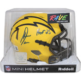 Antonio Gates Autographed San Diego Chargers Rave Mini Helmet HOF Beckett 53619