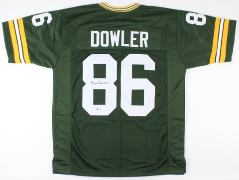 Boyd Dowler Signed Packers Jersey (Beckett COA) 2xSuper Bowl I & II Champion