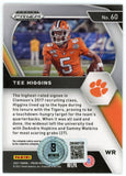 Tee Higgins Autographed/Signed 2021 Panini Prizm #60 Trading Card Beckett 50248