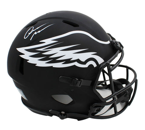 Quinyon Mitchell Signed Philadelphia Speed Authentic Eclipse NFL Helmet