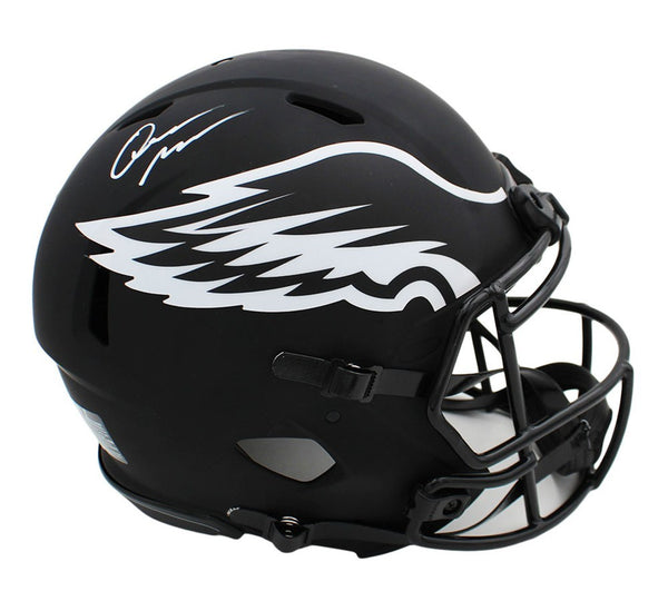 Quinyon Mitchell Signed Philadelphia Speed Authentic Eclipse NFL Helmet