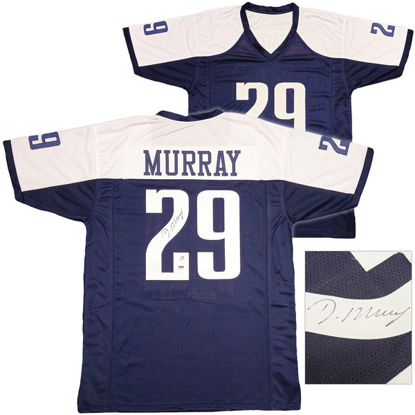 Dallas Cowboys DeMarco Murray Autographed Signed Navy Blue Jersey PSA/DNA