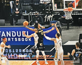JA MORANT AUTOGRAPHED 16X20 PHOTO MEMPHIS GRIZZLIES BECKETT BAS QR STOCK #218593