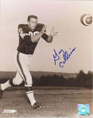 Gary Collins Cleveland Browns Signed/Autographed 8x10 B/W Photo JSA 150373