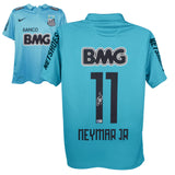 Neymar Jr Signed Santos FC Away Soccer Jersey #11 with Beckett COA
