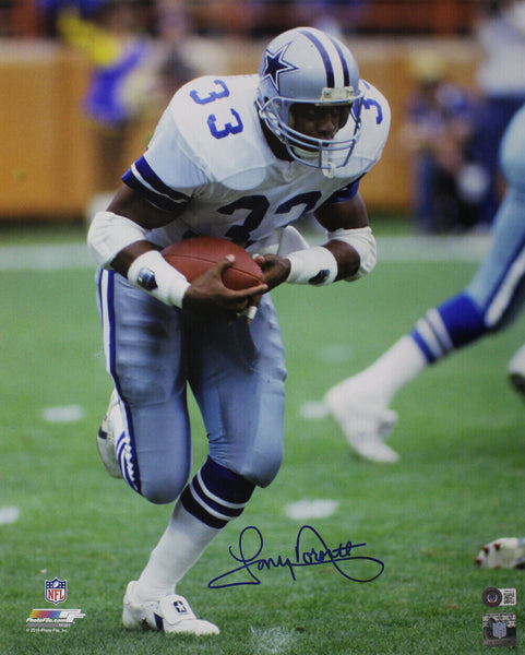 Tony Dorsett Autographed/Signed Dallas Cowboys 16x20 Photo Beckett 36232