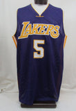 Josh Hart Signed Lakers Jersey (JSA COA) Jazz 1st Rd Draft Pick 2017 NBA Draft