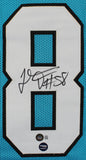 Thomas Davis Authentic Signed Carolina Blue Pro Style Jersey BAS Witnessed