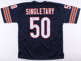 Mike Singletary Signed Bears Jersey Inscribed HOF 98 (Beckett COA) Super Bowl XX