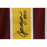 Jordyn Tyson Autographed/Signed College Style Red XL Jersey Beckett 51414