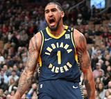 Obi Toppin Signed Indianapolis Pacers Jersey (Beckett) 2020 1st Round Pick #8