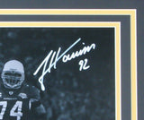 James Harrison Steelers Signed/Autographed 16x20 Photo Framed Beckett 155627