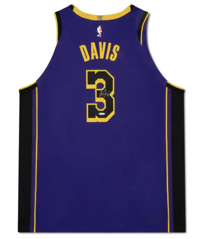 Anthony Davis Autographed 2022-23 Lakers Statement Ed Authentic Nike Jersey UDA