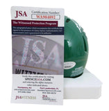 Brandon Graham Autographed Kelly Mini Speed Football Helmet Eagles JSA 183547