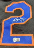 Mark Vientos Signed New York Mets Jersey (Beckett) N.Y. Starting 3rd Baseman