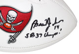 Dexter Jackson & Brad Johnson Signed Tampa Bay Buccaneers Football BAS 39860
