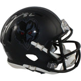 Ray Lewis Signed Baltimore Ravens 2026 ALT #2 Mini Helmet Beckett WIT 57540