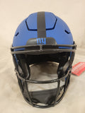 ABDUL CARTER SIGNED NEW YORK GIANTS RAVE SPEEDFLEX HELMET BECKETT QR