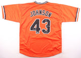Jim Johnson Signed Baltimore Orioles Jersey Inscribed "2x Saves Leader"/ Beckett