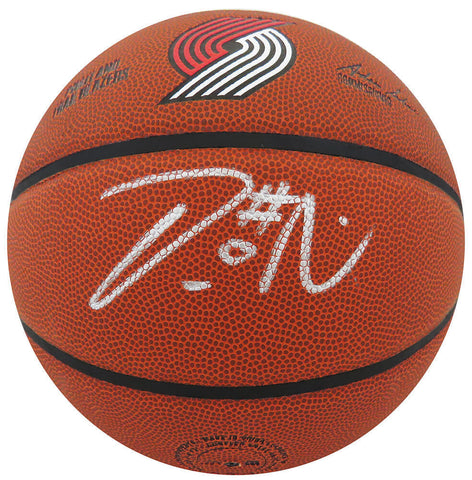 Damian Lillard Signed Wilson Portland Trailblazers Logo NBA Basketball -(SS COA)