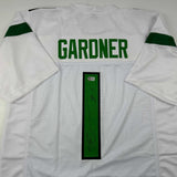 Autographed/Signed Ahmad Sauce Gardner New York White Jersey Beckett BAS COA