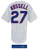 Addison Russell (CUBS) Signed White Custom Baseball Jersey - (BECKETT COA)