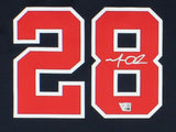 Matt Olson Signed Atlanta Braves Nike Navy MLB Jersey