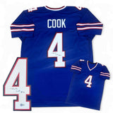 James Cook Autographed SIGNED Jersey - Royal - Beckett Authenticated