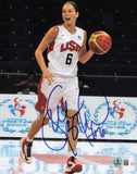 Sue Bird Autographed Signed 8x10 Photo Team USA Beckett BAS QR #BS30274