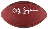 Bills O.J. Simpson Authentic Signed "The Duke" Showcase Nfl Football JSA Witness