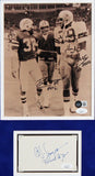 (3) Simpson, Pearson & Martin Authentic Signed Framed Display JSA & BAS