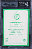 Celtics Kevin McHale Signed 1985 Star #98G 5x7 Card Auto Graded 10! BAS Slabbed