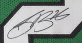 Saquon Barkley Signed/Auto Eagles Green Football Jersey Framed Beckett 193225