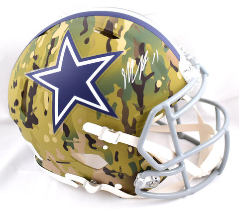 Micah Parsons Autographed Cowboys F/S Camo Speed Authentic Helmet- Fanatics