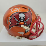 BAKER MAYFIELD SIGNED TAMPA BAY BUCCANEERS FLASH SPEED MINI HELMET BECKETT QR