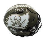 Brady & Gronkowski Signed Tampa Bay Buccaneers Speed Flex STS NFL Helmet