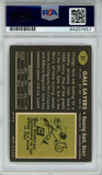 Gale Sayers Autographed 1969 Topps #51 Trading Card PSA Slab 43576