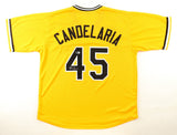 John Candelaria Signed Pittsburgh Pirates Jersey (Beckett) 1979 Series Champion