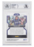 Ronaldo Nazario Signed 2022-23 Panini Prizm Serie A Red Prizm /99 - BGS 9 Auto 9