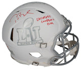 Tom Brady Autographed "Greatest Comeback Ever" Authentic Helmet Fanatics LE 5/12