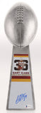 Gary Clark Washington Redskins Signed Replica 15 Inch Lombardi Trophy (COA)