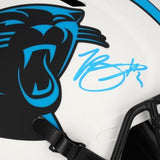 Bryce Young Carolina Panthers Autographed Riddell Lunar Speed Authentic Helmet