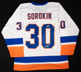 Ilya Sorokin Signed New York Islanders Jersey (JSA) Ready for Framing