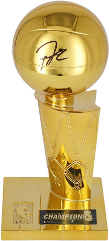 Giannis Antetokounmpo Milwaukee Bucks Signed NBA Larry O'Brien Replica Trophy