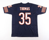 Anthony Thomas Signed Chicago Bears Jersey Inscribed "ROY 01" (Schwartz) R.B