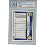 Ray Lewis Autographed/Signed 2011 Topps Chrome #2 Trading Card Beckett 52933