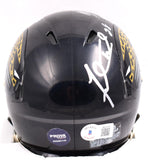 Mark Brunell Fred Taylor Signed Jaguars Speed Mini Helmet - Prova Beckett W Holo