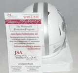 MARSHON LATTIMORE AUTOGRAPHED SIGNED NEW ORLEANS SAINTS ICE MINI HELMET JSA